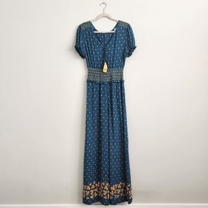 Farm Rio X Anthropologie Rosewood Jumpsuit - Size S